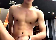Asian Jerking Off