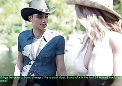 Awam Sophia - Sex at the Ranch - Sophia Confessed to Dylan That This chab Makes Her Twat Feel Much More excellent Than Her Spouse