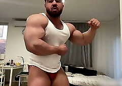 Pro IFBB Handsome Classic Butt BB Nick Horny JO For Admirer
