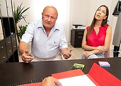 An old husband won’t ruin her sex life