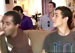 Male stripper private party getting out of control