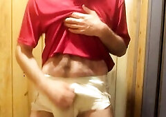 Peeing & humping in diaper