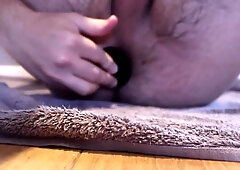 Heterosexual Fellow attempts Rump Speculum and Completes up Jizzing from Railing Fuck Stick