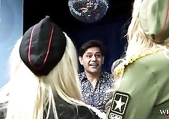 WHORNY FILMS - Fake Soldier Blonder Caught Scamming