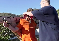 EmilyAddams48h - The ultimate Challenge for the young German Slave Slut - Chapter 21 - Outdoor Prisoner Punishment - Full Clip wmv SD