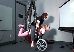 Rebel Rhyder In Human Film Projector Taken For A Rough Ride At The Movies