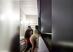 Beach walk in short suit