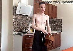 Very first Time Dual Stream Slender 18yo Lad Wanks More
