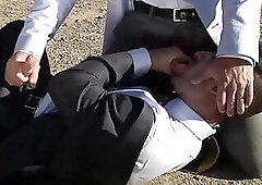 Outdoor Suited Sex Polish