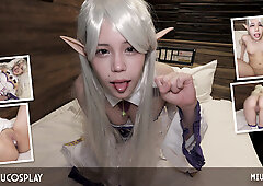 Miu Akino Gets A Creampie From A Fat Dick - NuCosplay