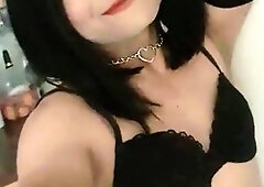 The Lil Sissy Black after Ash-Blonde