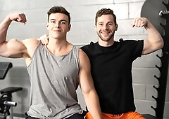 Robbie and Clark Reid are fucking in the locker room too