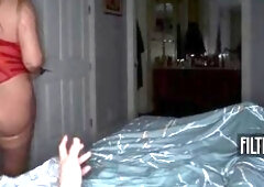 Golden-haired mother i'd like to fuck with large titties POV sex