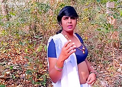 Desi Outdoor Jungle Sex. Indian Stepmom And Stepson Hardcore Fucking In Jungle. Telugu Dirty Talks