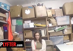Shoplyfter - hot and naughty Peyton Robbie and her step-mom Sheena Ryder get punished for stealing