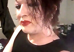 Trans Smoking Fetish  Capri 120