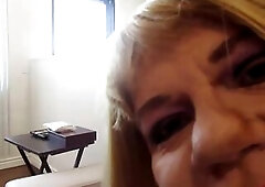 Sissy CD humiliatiating Blowjob With Cum Facial And Swallow Fiona Fortune