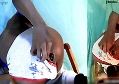 Giant cocks, ruined asshole, twink anal