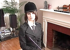 Ponyboy riding mistress in boots