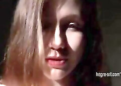 Sex-toy Masturbated Whilst Bound Up