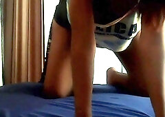 I fuck my girlfriend and ask her to ride me until I have an