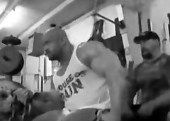 Branch Warren Heavy Workout and Sexy Posing