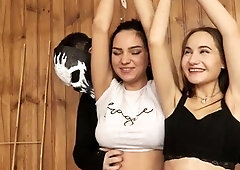 RussianFetish - Tickle Maniac - Two girls with Deep armpits