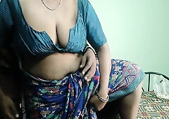 Saree Aunty With Tennent She Was Calling To Fucking The Home