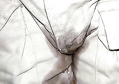 A cloth diaper moist in urine, what a fine feeling