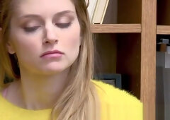 Busty blonde teen 18+ thief