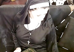 Shy Smokin' Nun