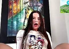 Beautiful OTAKU girl gets fucked in a hotel and surprises with her ability