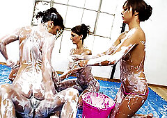 Bellina, Roxy Taggart And Leila Bee Have A Marshmallow Fluff Infused 4 Way