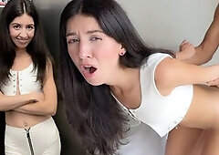 Nymphomaniac Flashed Herself Nude in the Shower in Front of Her Neighbour and Invited Him to Vehement Sex - Katty West