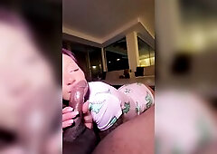 POV Banging & Swallowing a Massive Load of BBC Cum