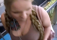 Big boobs milf masturbates with her dildo