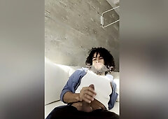 Andy Rodrigues - Handsome Black Man Handjob Cumshot