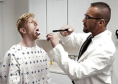 Doctor's cock slides right in (Jesse Stone and Myles Landon)