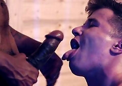 Sexy Black Guy With Hard Erect Dick Fucks My Tight Butthole