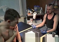 wild Sex For cash In A Tattoo Studio