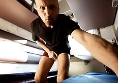 German train public, train public, public train handjob