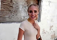 Playful College Girl With Piercings Ready For Sex For The Sake Of Money
