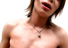 Crazy Asian gay twinks in Amazing masturbation, twinks JAV clip
