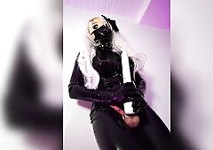 Schizu Play In Chastity