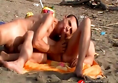 gay fuck on the beach 2