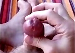 exhibitionist public outdoor cumshot in my hangmat part 1