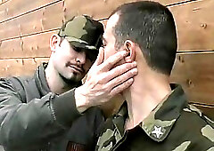 Soldiers giant shlong deepthroating