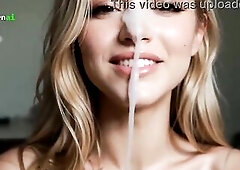 Spunk fountain Chaos #01: Unleash The Vigour Of Extraordinary Cum Loads. p0rnai spunk fountain compilation (AI)