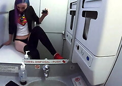 Airplane pussy play