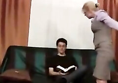 Mixed Wrestling Lina vs James